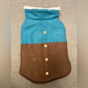 Winter Pet Dog Puppy Clothes Button Nordic Jacket Coat Vest Flannel
#0919097